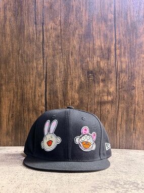 NWT New Era 9FIFTY Takashi Murakami Kaikai Kiki Black Snapback Hat OSFA